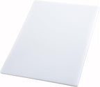 Winco 18" x 30" White Commercial Cutting Board (Set of 6) | Dishwasher safe, Stain resistant, Minimizes dulling, HACCP approved, Great for Charcuterie, Appetizers and Buffet Displays
