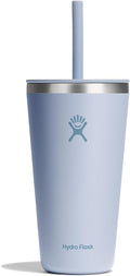 Hydro Flask All Around Tumbler Straw Lid, Insulated Travel Mug, Stainless Steel Coffee Cup 28 Oz Surf