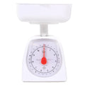 hand2mind Dual-Dial Analog Platform Scale, 5 Kg, Plastic, Kitchen, Weighing, Classroom, Elementary, Teacher Supplies