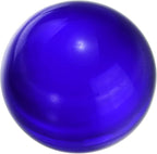 uxcell 30mm/1.2" Crystal Sphere Ball Glass Solid Decorative Sphere Crystal Ball Prop Ornament for Feng Shui Divination Fortune Telling Tabletop Fountain Decoration, Dark Blue