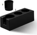 MHW-3BOMBER Espresso Tamping Station, 4 in 1 Tamper Station for Storage 51-58mm Portafilter, Distributor and Espresso Accessories,ABS Portafilter Holder,Black,CH6719