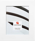 Craig Frames 8x10 White Picture Frame for Posters, Photos, and Prints | Displays photos and prints behind clear glass, ready to hang, made in the USA