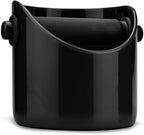 Dreamfarm Grindenstèin Sturdy, Compact, Modern Space-Saving Espresso Coffee Grind Knock Box - Black