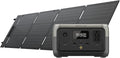 EF ECOFLOW Portable Power Station RIVER 2 with 60W Solar Panel, 256Wh LiFePO4 Battery/ 1 Hour Fast Charging, Up to 600W Output, Solar Generator for Outdoor Camping/RVs/Home Use