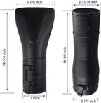 191B21-6 191L13-5 Adapter Pipe & 197889-6 Flat end Nozzle, Compatible with Makita Blower, for Makita X2 36V Hand Held Blower XBU02Z - XBU03 18V Brushless Cordless Blower