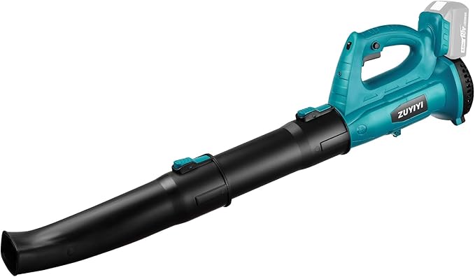 Cordless Leaf Blower for Makita 18V Battery, 450CFM 150MPH Electric Leaf Blower, 6 Speed Lightweight Handheld Leaf Blower for Lawn Care, Patio, Snow, Dust, Blowing Leaves (Battery NOT Included)