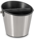 CAFEMASY Espresso Knock Box Barista-Tools - Mini Size Stainless Steel Coffee Puck Disposal Knock Box Espresso Machine Accessories Knock Out Box Container Dump Bin