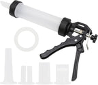 Hoypeyfiy Manual Sausage Stuffer, Homemade Sausage Filling Tool with Stuffing Tubes and Filling Nozzles, Hand Meat Filling Machine Salami Maker for Kitchen BBQ
