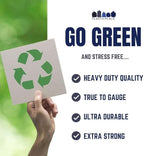 Plasticplace 30-40 Gallon Recycling Trash Bags │ 1.2 Mil│ Blue Garbage Bag Liners │ 33” x 46” (100 Count)