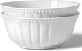 Pasta Bowls, 8 Inch Oatmeal Bowls, Kitchen Bowl Set, Mixing bowl Set, Salad bowl, Microwave and Dishwasher Safe, Set of 2