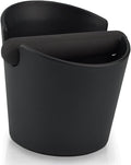 HOMEE Coffee Knock Box 4.8 Inch Barista Style Knock Box With Removable Bar | Round Shock-Absorbent Durable With Removable Knock Bar and Non-Slip Base Gift
