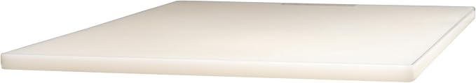 Winco 18" x 24" White Heavy-Duty Plastic Cutting Board (Set of 6) | Dishwasher safe, Stain resistant, Minimizes dulling, Great for Charcuterie, Cheese, Appetizers and Buffet Displays