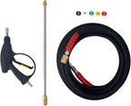 Canpump Wall-Mount Pressure Washer: 5 hp Full-Speed Motor 230 V, Total Stop System, Bertolini WBH 2430-F, Pressure Switch