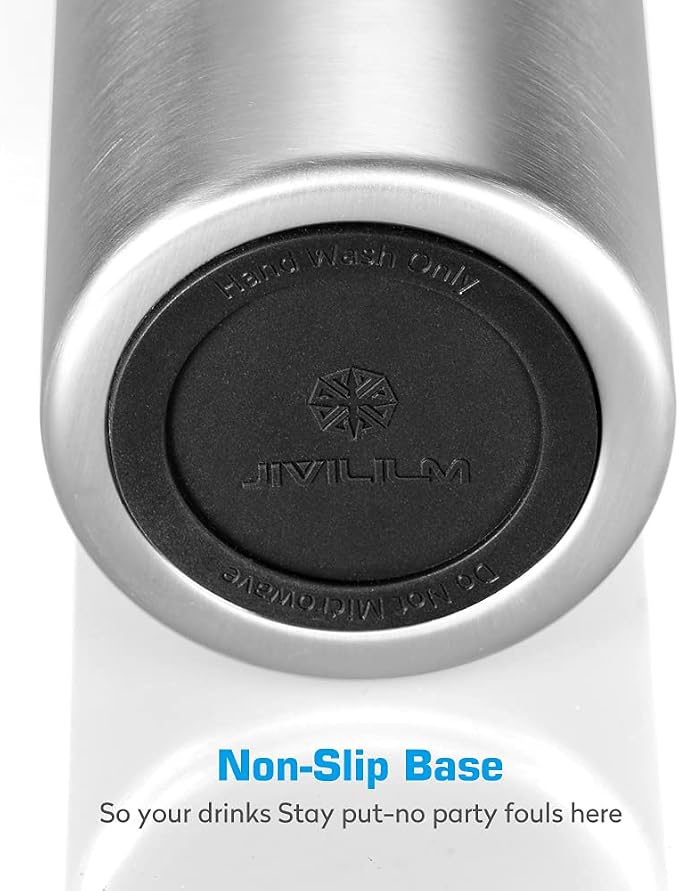 12 oz. Slim Can Cooler Insulated (Sky Blue) | Stainless Steel 12oz. Skinny Drink Holder for Soda, Hard Seltzer, Beer and Energy Drinks