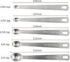 15 Pieces Measuring Cups and Spoons set, Includes 10 Stackable Measuring Cup with Lid and 5 Mini Stainless Steel Measuring Spoons, Teaspoons for Liquid and Dry, BPA Free, Dishwasher Safe | 1 storage cover, 9 stackable cups set and 5 mini teaspoons, BPA...
