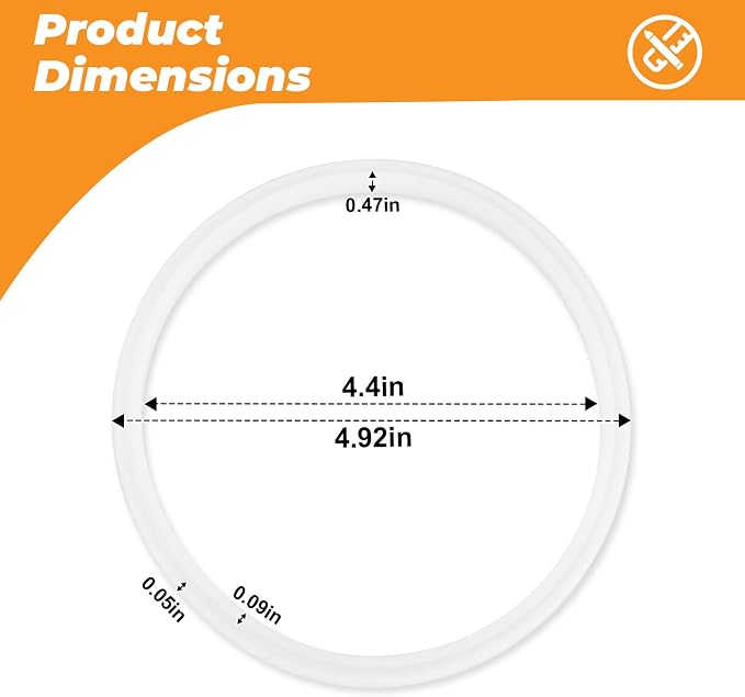 Sausage Stuffer Spare Plunger Gasket fit for Vertical and Horzontal 3-5-7L Liters Sausage Maker，O-ring Seal Rings Gasket Compatible with Hakka Vivo Weston LEM Sausage Stuffer Machine Replacement Parts