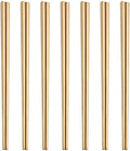 Stainless Steel Chopsticks,Reusable ,Dishwasher Safe , Easy to Use（7 PCS,golden）