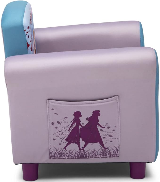 Delta Children Kids Character Upholstered Chair, Disney Frozen II