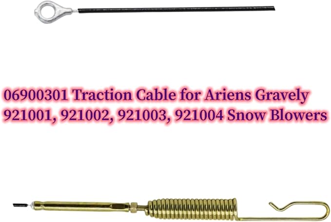 06900301 Traction Cable for Ariens Gravely 921001, 921002, 921003, 921004 Snow Blowers