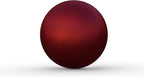 Lulu Decor, 12 Red Matt Finish, Stainless Steel Gazing Mirror Ball, Smooth Finish Garden Decoration Globe