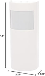 Lutron Caseta Smart Lighting Vacancy Motion Sensor, Manually Turns On, Automatically Turns Off, For Dimmers, Switches, and Fans No Wires Required, PD-VSENS-WH, White