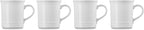 Le Creuset Stoneware Vancouver Mug, Set of 4, 14 oz. each, White