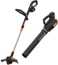 WORX 20V GT Revolution 12" 4.0Ah Cordless String Trimmer & Turbine Leaf Blower Power Share Combo Kit - WG930.3 (Batteries & Charger Included)