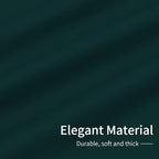 Easy-Going Blackout Curtains for Bedroom, Solid Thermal Insulated Grommet and Noise Reduction Window Drapes, Room Darkening Curtains for Living Room, 2 Panels(42x63 in, Deep Teal)