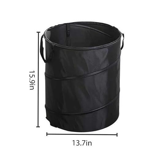 Collapsible Trash can,Folding Garbage Cans,Pop Up Trash Can,Camper Trash can，for Camping Garbage Can Collapsible,Clothes and Toys Recycle bin