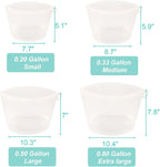 Reusable Silicone Food Storage Bags (Set of 4), Dishwasher Oven Microwave Freezer Safe, Eco-Friendly 100% Platinum, Leakproof Sous Vide Bags, Mixed, X-Large