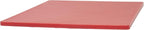 Winco 15" x 20" Red Heavy-Duty Cutting Board (Set of 6) | Dishwasher safe, Stain resistant, Foodservice, Great for Charcuterie, Cheese, Appetizers and Buffet Displays