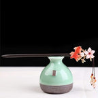 Wooden Hair Pins 7.08" Chinese Goldfish Flower Hair Sticks For Long Hair Buns for Women