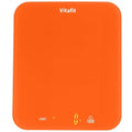Vitafit 33lb/15kg Digital Food Scale in High Precision 0.1oz/1g, Our Own Kitchen Scale Professional Factory Since 2001, Kitchen Essentials for Cooking & Baking, LED, 3xAAA Battery, Refreshing Orange