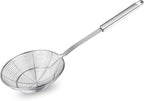 Spider Strainer Skimmer, Swify Stainless Steel Asian Strainer Ladle Frying Spoon with Handle for Kitchen Deep Fryer, Pasta, Spaghetti, Noodle, 5.5 Inch
