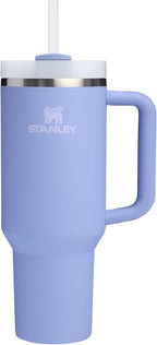 STANLEY Quencher H2.0 Flow State Tumbler, 40 oz, Hydrangea | Handle and Straw | 3-Position Lid | Cup Holder Compatible for Travel | Insulated Stainless Steel Cup | BPA-Free