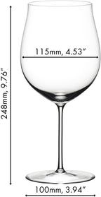 Riedel 4400/16 Sommeliers Burgundy Grand Cru Wine Glass, Clear