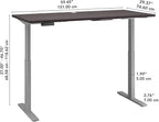 60W x 30D Height Adjustable Standing Desk