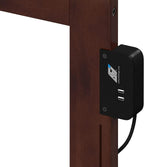 Multi-Purpose Desk, Writing Desk, Craft Table, Work Table, Computer Desk, Solid Wood, Brown