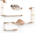 CatastrophiCreations The Roman Cat Fort - Multiple-Level Cat Hammock & Climbing Activity Center Wall-Mounted Cat Tree Shelves