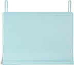 Table Tyke Placemat XL Silicone Baby Placemat with Teething Edge Bumper - Waterproof Toddler Table Mat for Eating, BPA Free, Dishwasher Safe (Sky Blue)