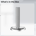 Meat Tenderizer Hammer, 304 Stainless Steel Meat Pounder, Heavy Duty Meat Flattener, Smooth Surface, Dishwasher Safe, Ideal for Tenderizing Meat, Multitasking Kitchen Tool