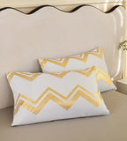 7PCS Gold and Grey Comforter Set,Gray Comforter Set Queen Size,Metallic Blush and Grey Bedding Set Queen,Bed in A Bag Queen for Teen Girls Women,Bedroom Decoration Queen 7Pcs