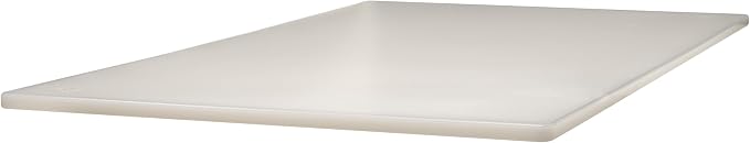 Winco 18" x 30" White Commercial Cutting Board (Set of 6) | Dishwasher safe, Stain resistant, Minimizes dulling, HACCP approved, Great for Charcuterie, Appetizers and Buffet Displays