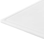 Farberware Cutting Board for Kitchen, Extra Large 15 x 20 Inch Plastic Cutting Board with Deep Juice Groove, Reversible, Dishwasher Safe, White