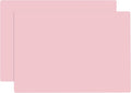 Silicone Placemats, 2Pcs 15.7"x 11.8"x 0.03" Pink Silicone Table Mat, Silicone Mats for Baking, Jewelry, Kitchen Counter