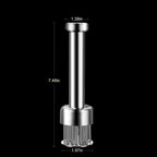 Stainless Steel Meat Tenderizer Tool, 21 Sharp Needles, Meat Piercing, Tenderizing Steak, Beef, Chicken, Pork, Barbecue, Marinating, Small Meat Grinder