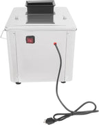 Meat Cutter Machine, 850W Electric Meat Slicer Shredded Cutting Machine, 15mm Commercial Stainless Steel Blade Shredder, 330lbs/h for Boneless Pork Chicken Fish Vegetables (15mm)