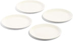 Made In Cookware - Set of 4 - Appetizer Plates - White - Porcelain - Crafted in England