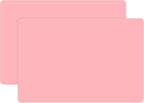 Gartful 23.6 x15.7 inch Resin Silicone Mats, X-Large Silicone Sheets for Jewelry Casting Molds, Nail Art, Acrylic Pouring, Nonstick Table Protector, Multipurpose Mat, Pink, Set of 2