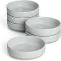 famiware Milkyway Ceramic Soy Sauce Dish, Dipping Bowls Set of 6, Dipping Sauce Bowls/Dishes, 4oz Small Serving Bowls for Side Dishes, Condiment, Sushi, Appetizer, Dessert, Light Gray